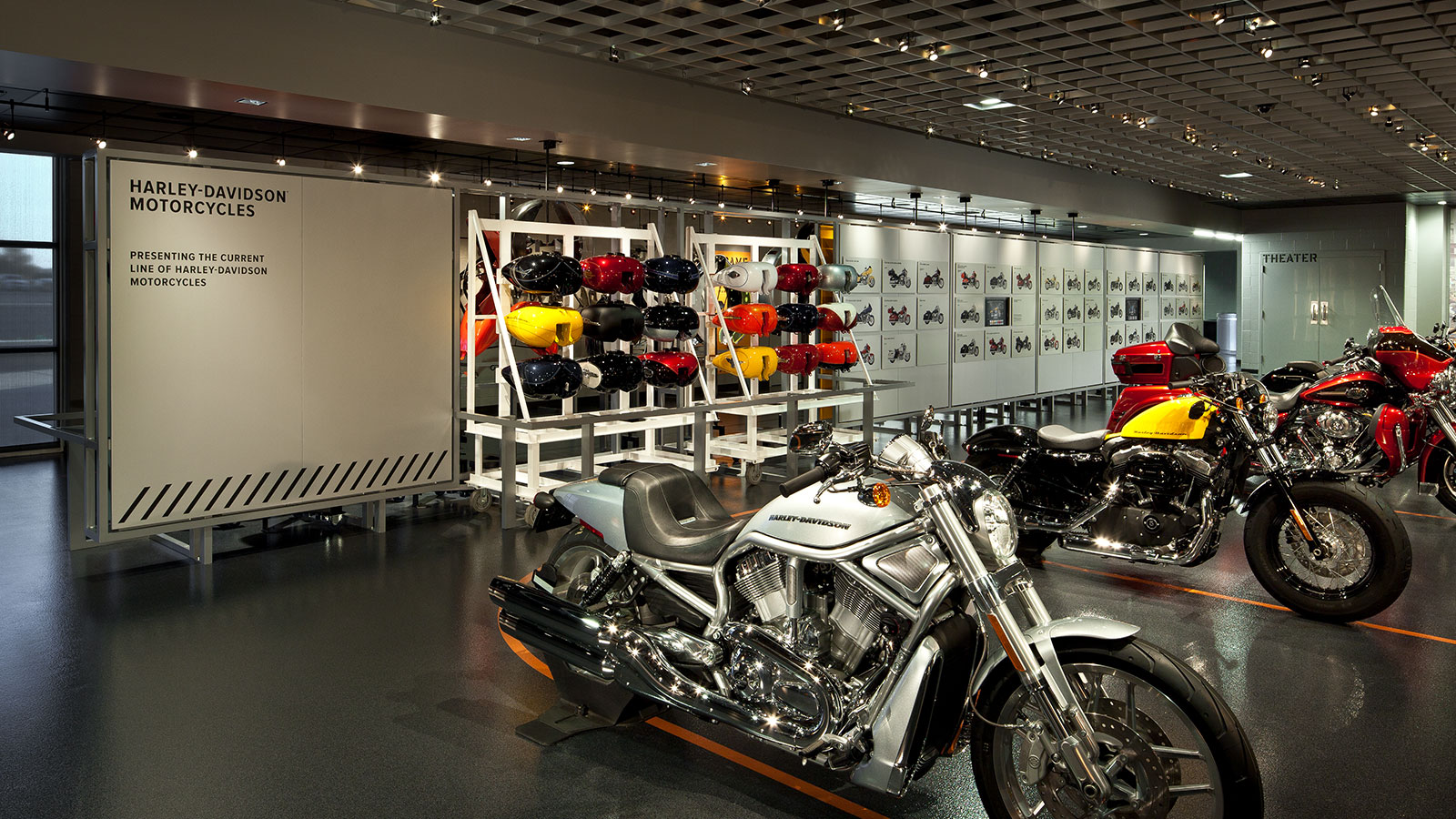 Harley-Davidson’s York Tour Center museum, PHILADELPHIA