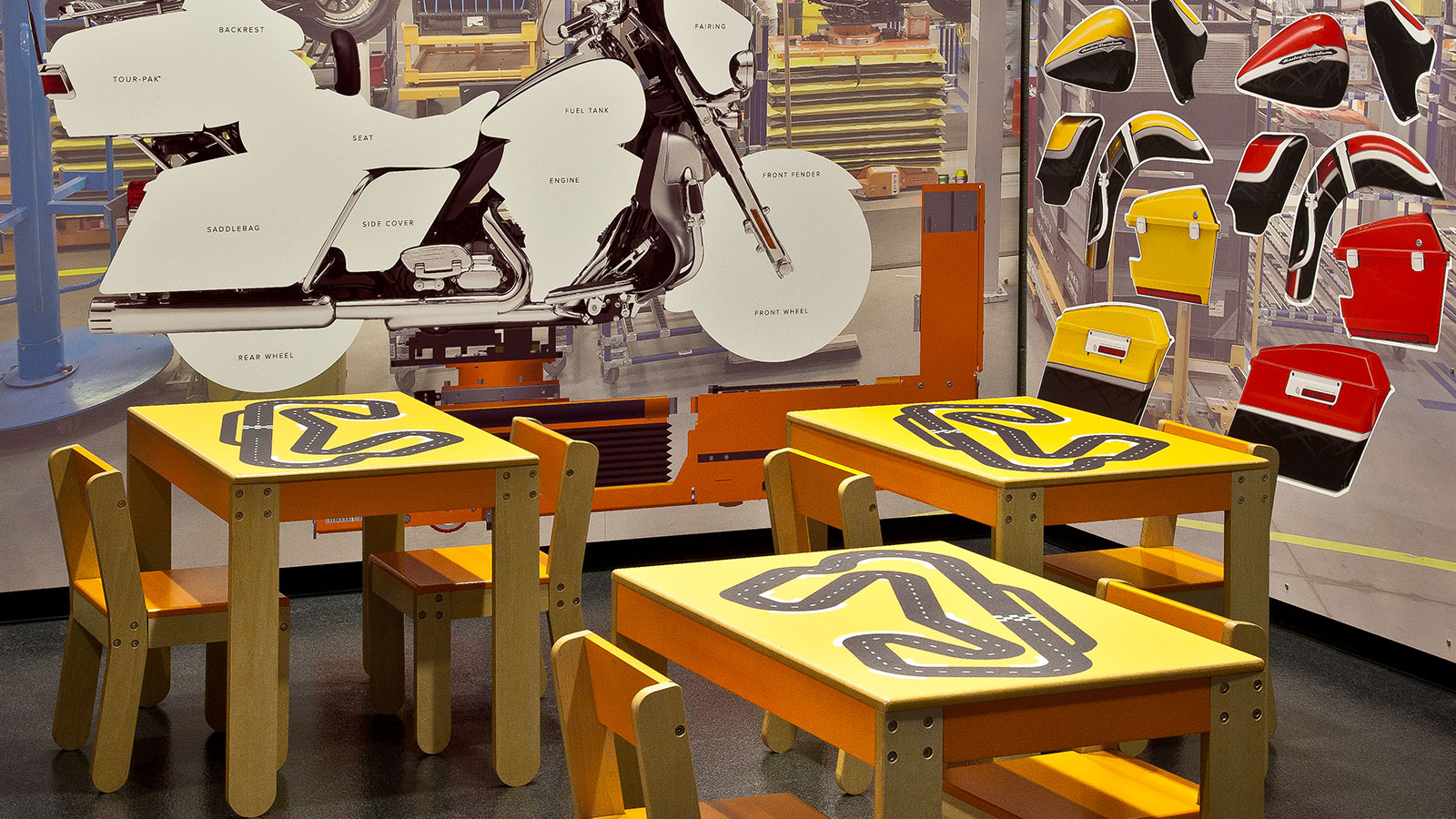Harley-Davidson’s York Tour Center museum, PHILADELPHIA