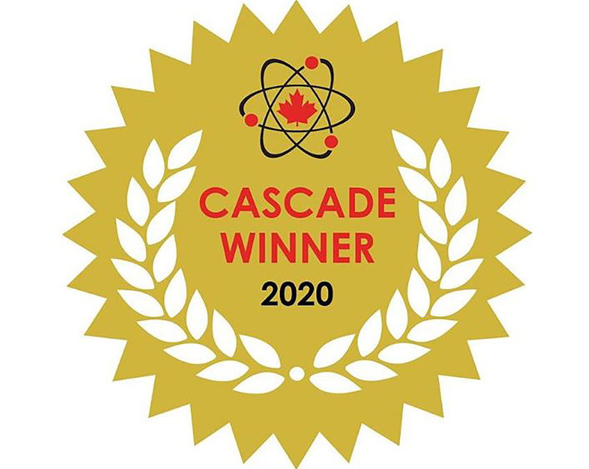 Science North THINK project won a 2020 CASCADE Award for Best Exhibit, Large Institution